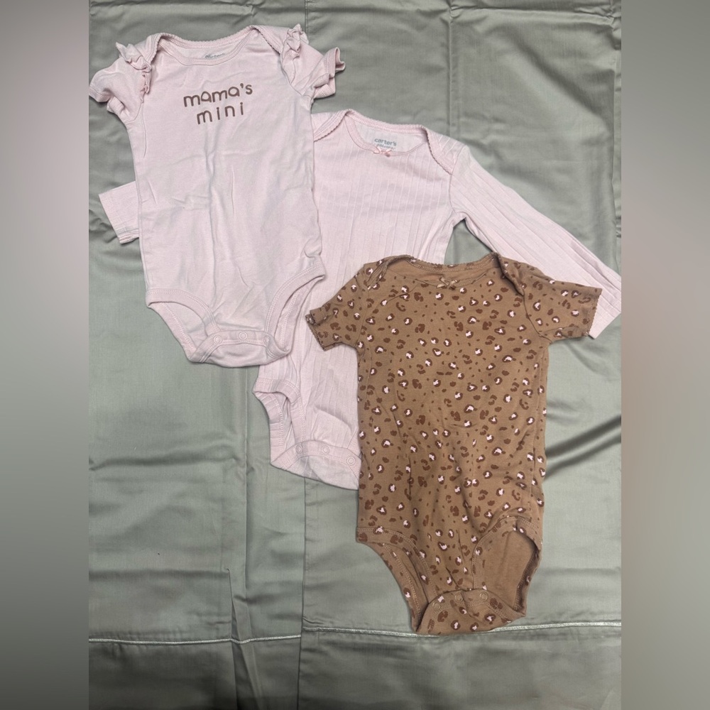 Bundle of Baby Girl Onesies